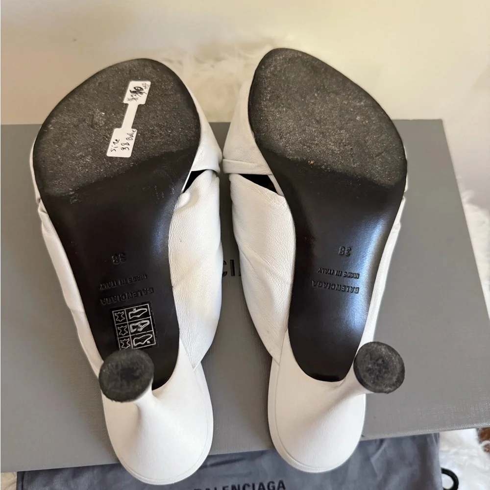 BALENCIAGA DRAPY SANDALS - Picture 8 of 8